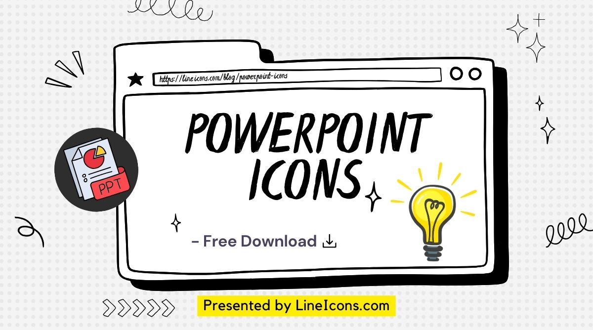 PowerPoint Icons, Logos and Symbols  – Free Download