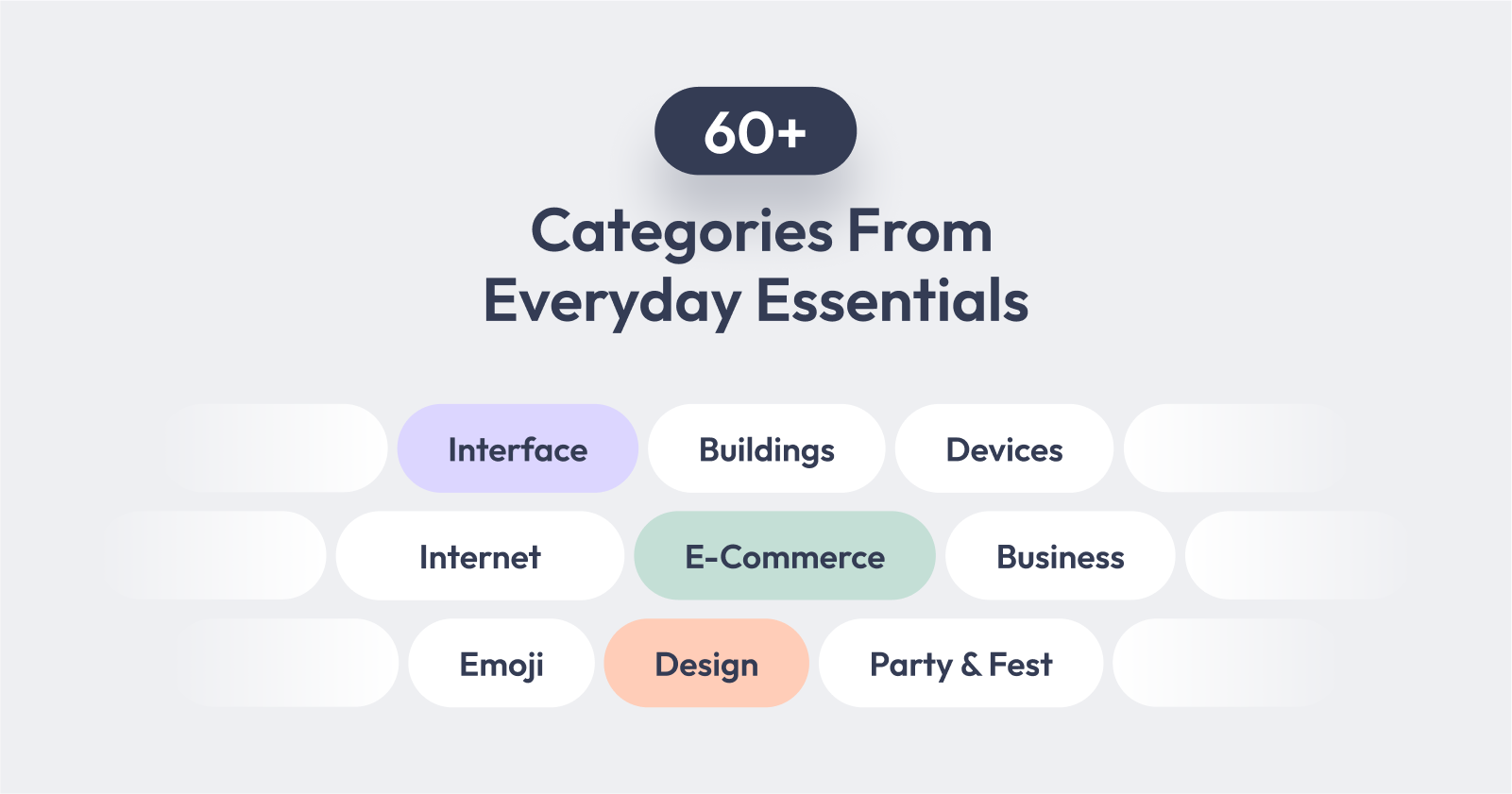 60+ Icon Categories