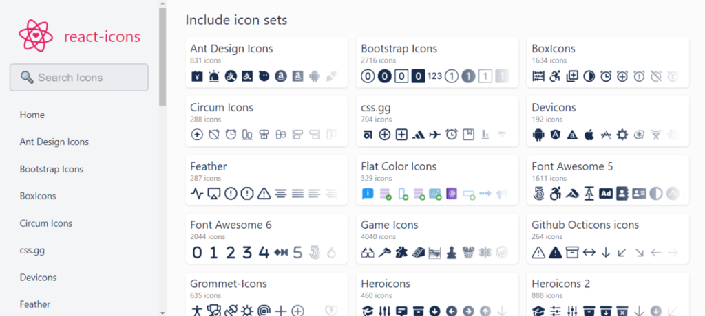 react-icons