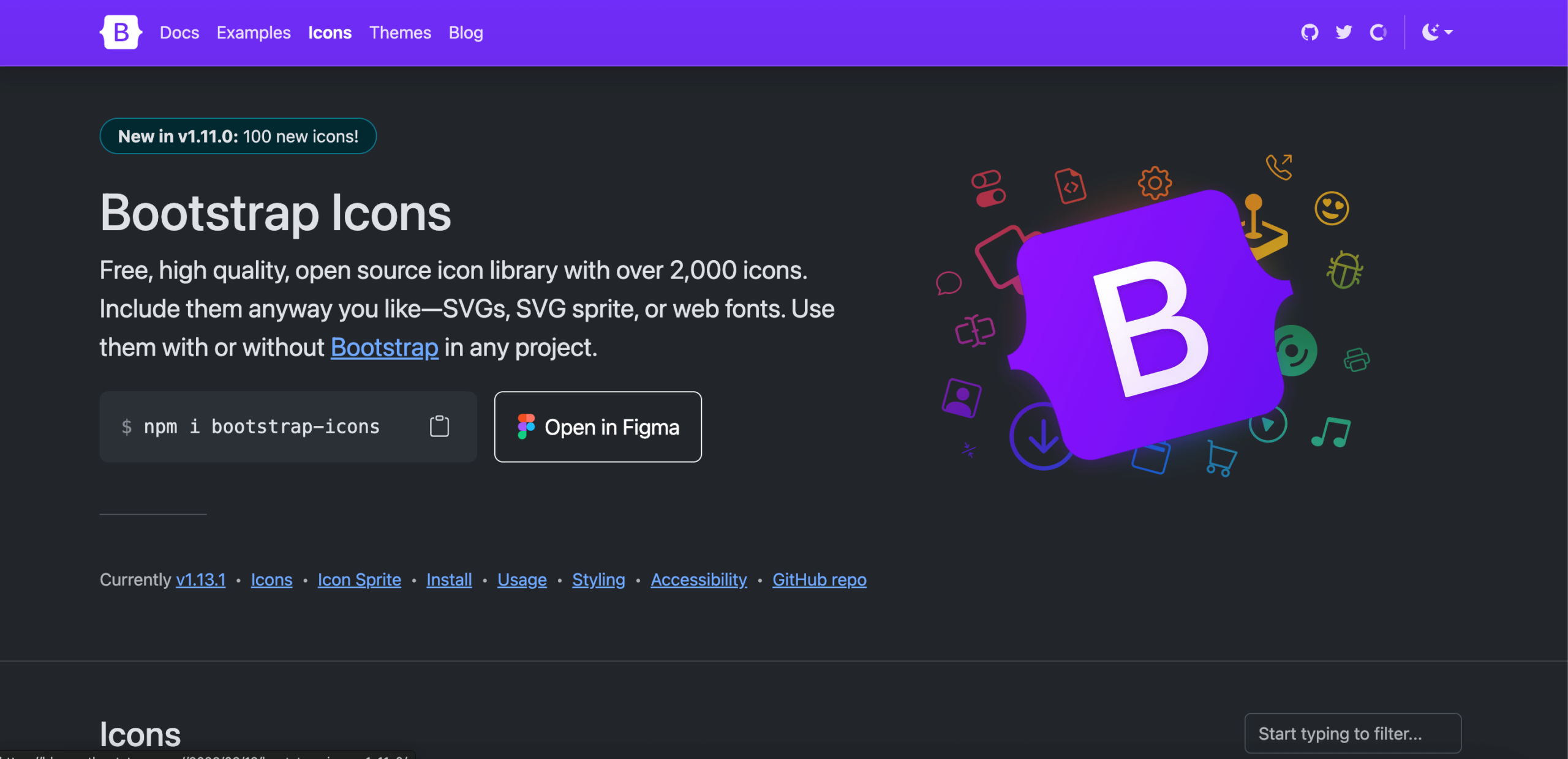 Bootstrap Icons 