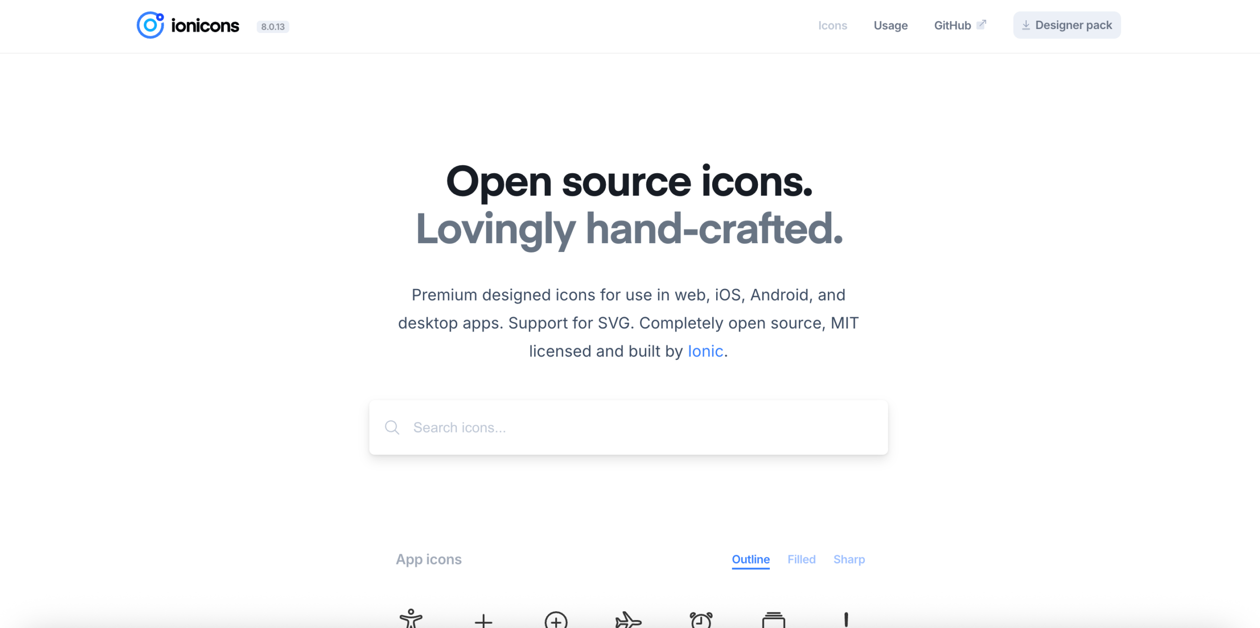 Ionicons