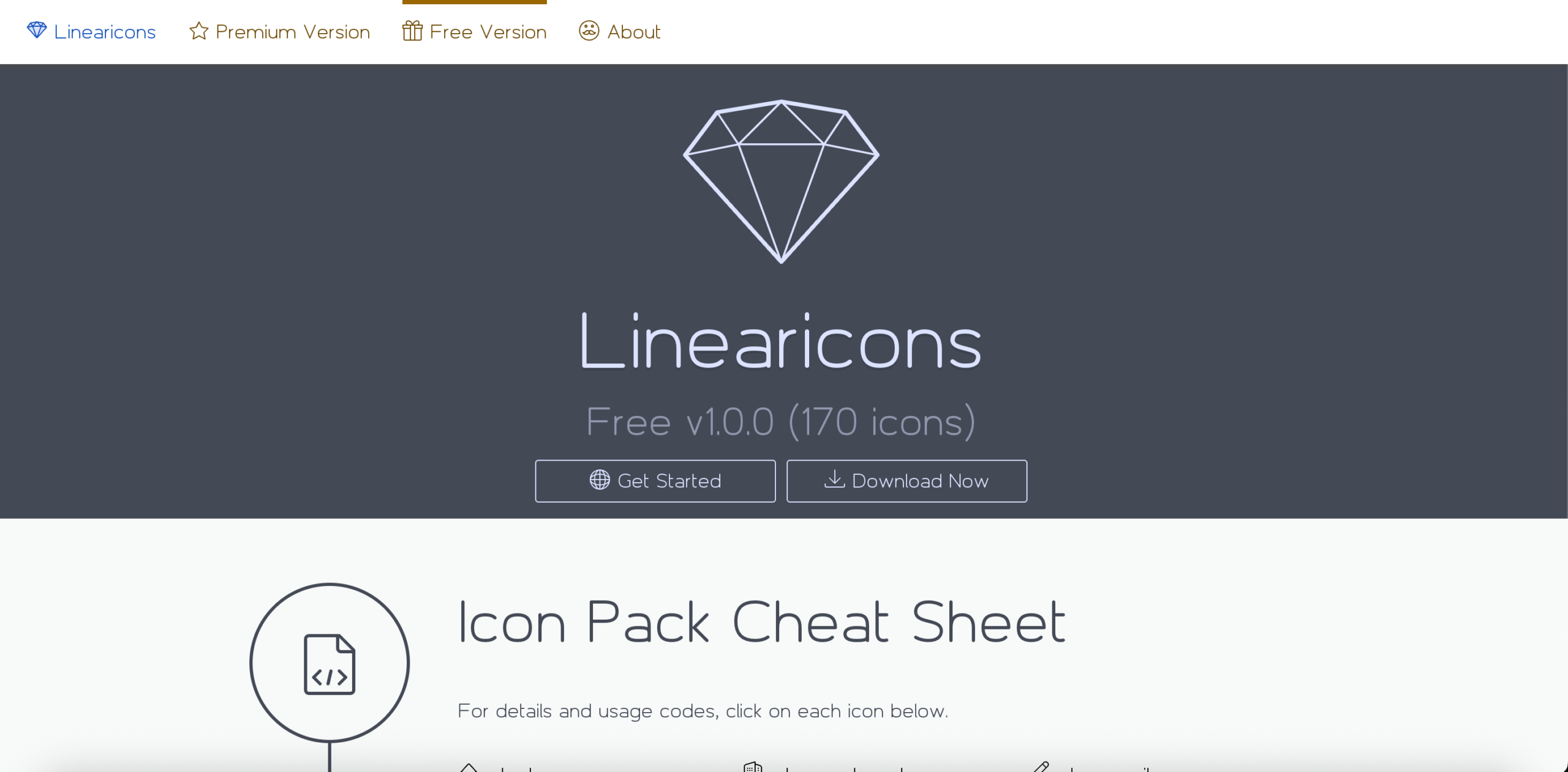 Linearicons