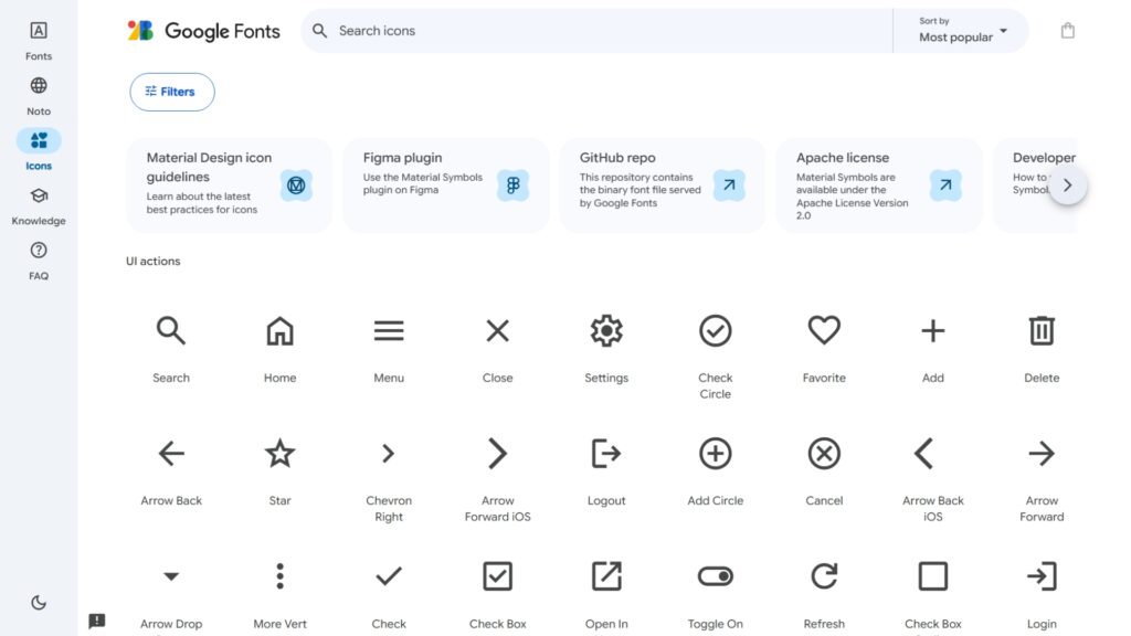 25+ Best Open Source Icon Libraries in 2026 | Lineicons
