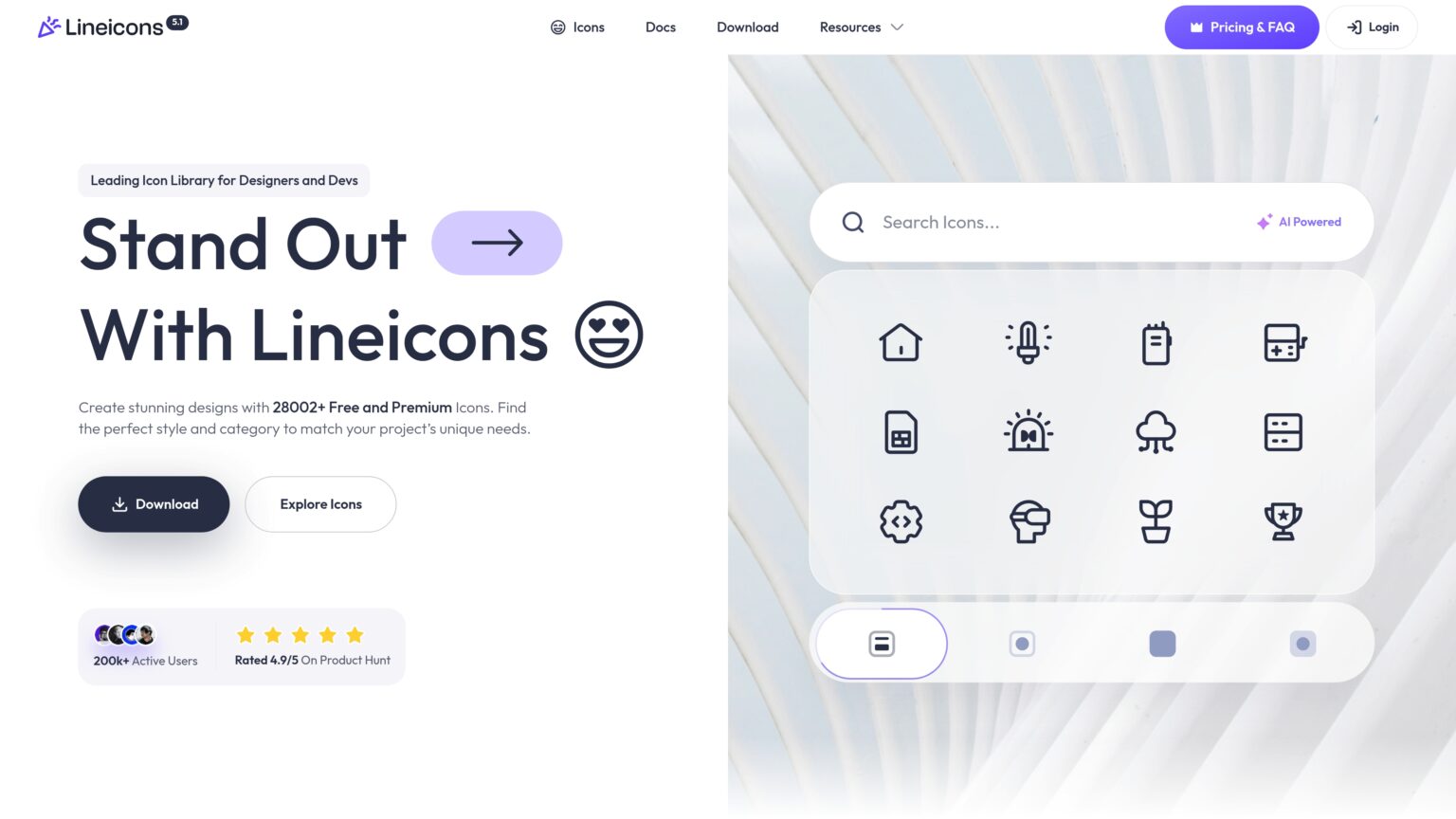 7+ Best Flaticon Alternatives for 2026 | Lineicons